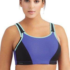 Glamorise Purple Sports Bra